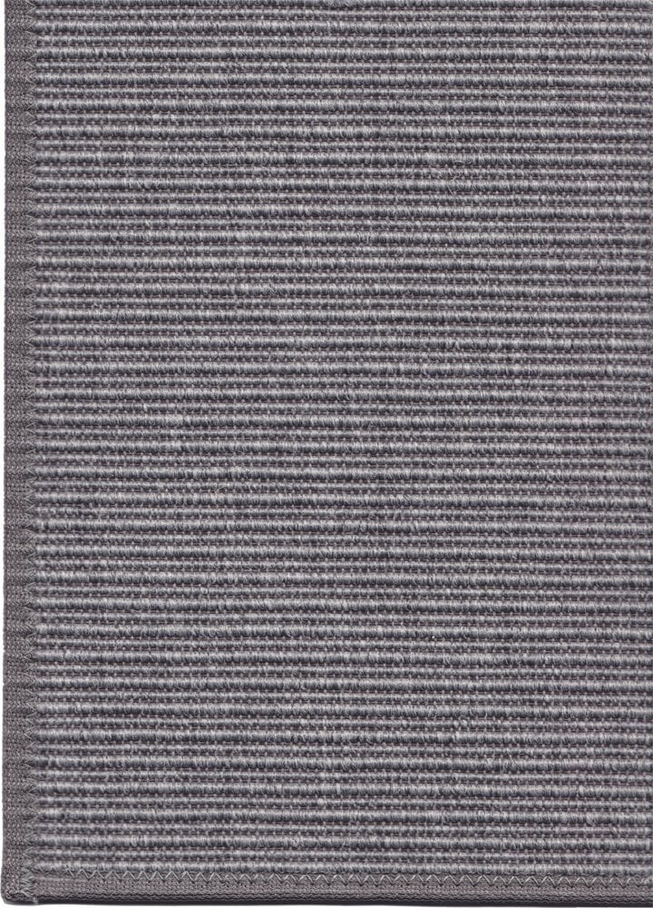 Narma Credo -flatWeave™ sileäksi kudottu matto, harmaa, 80 x 250 cm hinta ja tiedot | Isot matot | hobbyhall.fi