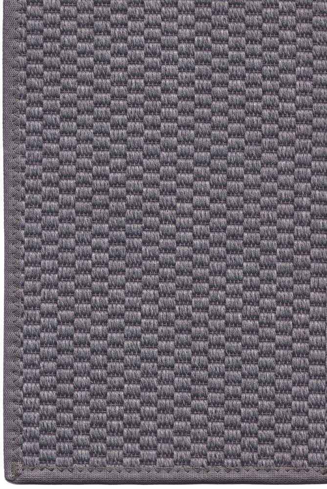 Narma Bono -flatWeave™ sileäksi kudottu matto, harmaa, 80 x 150 cm hinta ja tiedot | Isot matot | hobbyhall.fi