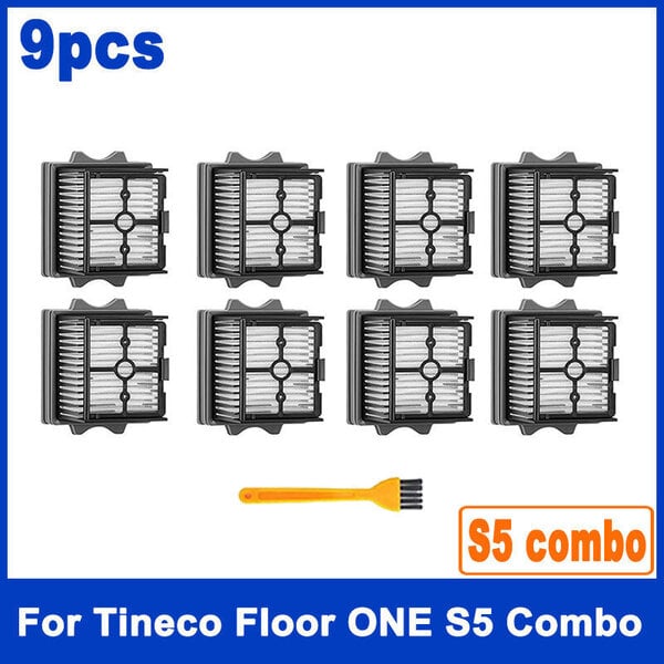 Tineco Floor One S5 Combo -rullaharjalle ja hepa-suodattimelle Märkä-kuiva johdoton pölynimuri Varaosat Tarvikkeet Vaihtomaton lakaisukoneet