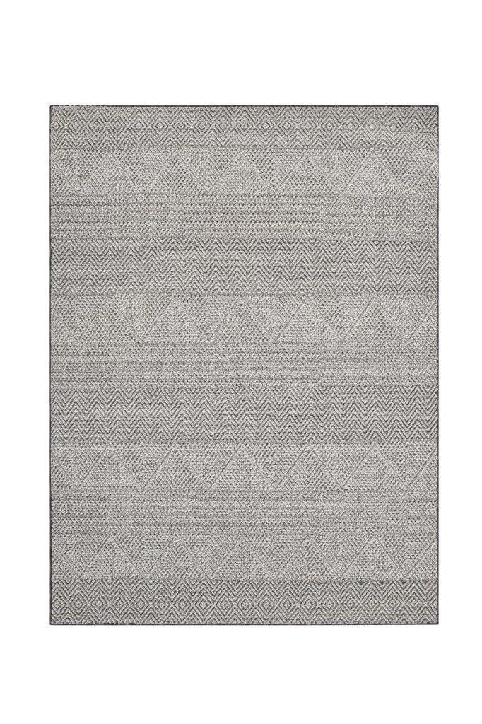 Vercai Rugs Crystal Stripe -matto, beige/harmaa, 80 x 150 cm hinta ja tiedot | Isot matot | hobbyhall.fi