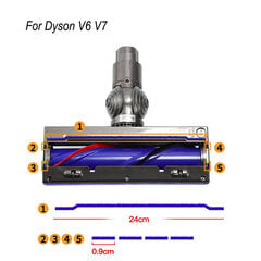 Dyson V6 V7 V8 V10 V11 V12 V15 DC-sarjan pölynimuriin Lisävarusteet Rullaharjan pään Moottorin laakerit Varaosat Matonlakaisimet hinta ja tiedot | Oksasilppurit, lehtipuhaltimet | hobbyhall.fi