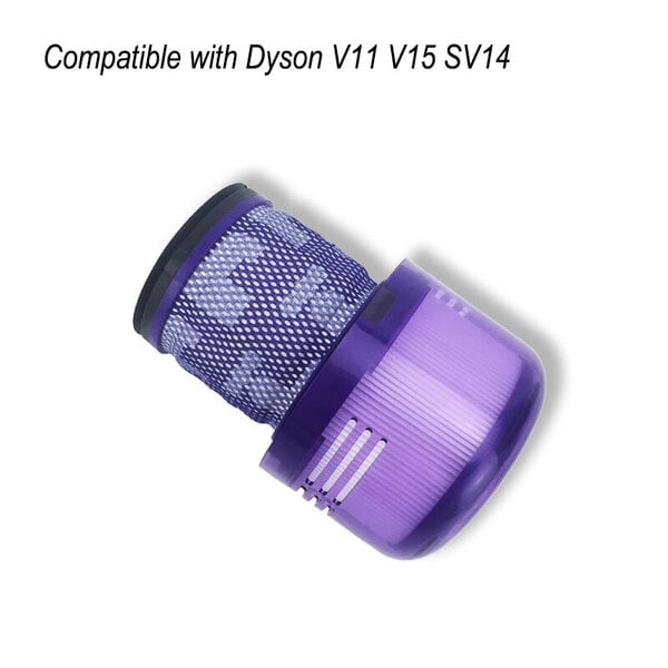 Dyson DC V6 V7 V8 V10 V11 V15 V12 ohut pölynimuri Tarvikkeet Rullaharjaspää Pestävä HEPA-suodatin Varaosat Matonlakaisukoneet