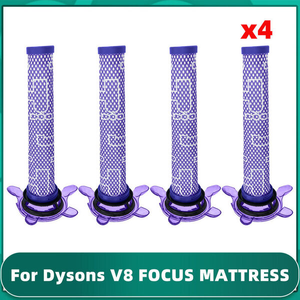 Dyson V8 FOCUS MATTRESS Pölynimuri Pre Post suodattimen varaosien lisävarusteet maton lakaisukoneet