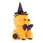 Halloween-kissanukke Söpö keräilypehmoinen eläinnukkekoristelu hatulla festivaalijuhliin kotioranssi kissa ja purppurainen musta hattu hinta ja tiedot | Pehmolelut | hobbyhall.fi