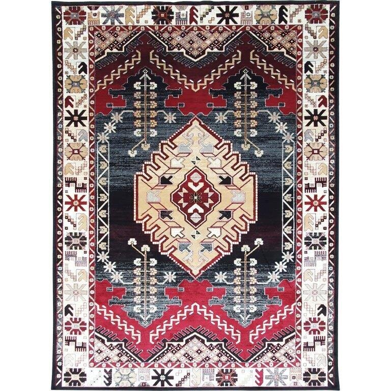 Village's Antika matto 140x200cm Red hinta ja tiedot | Isot matot | hobbyhall.fi