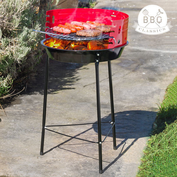 Grilli BBQ Classics 33 cm, punainen hinta ja tiedot | Grillit | hobbyhall.fi