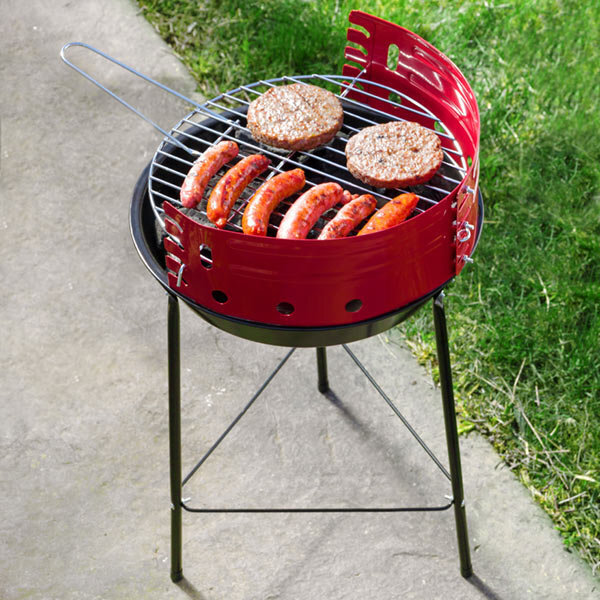 Grilli BBQ Classics 33 cm, punainen hinta ja tiedot | Grillit | hobbyhall.fi