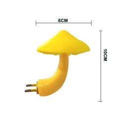 1 osainen Mushroom Night Light LED anturipistoke lasten makuuhuoneen valoon, keltainen hinta ja tiedot | Seinävalaisimet | hobbyhall.fi