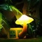 1 osainen Mushroom Night Light LED anturipistoke lasten makuuhuoneen valoon, keltainen hinta ja tiedot | Seinävalaisimet | hobbyhall.fi