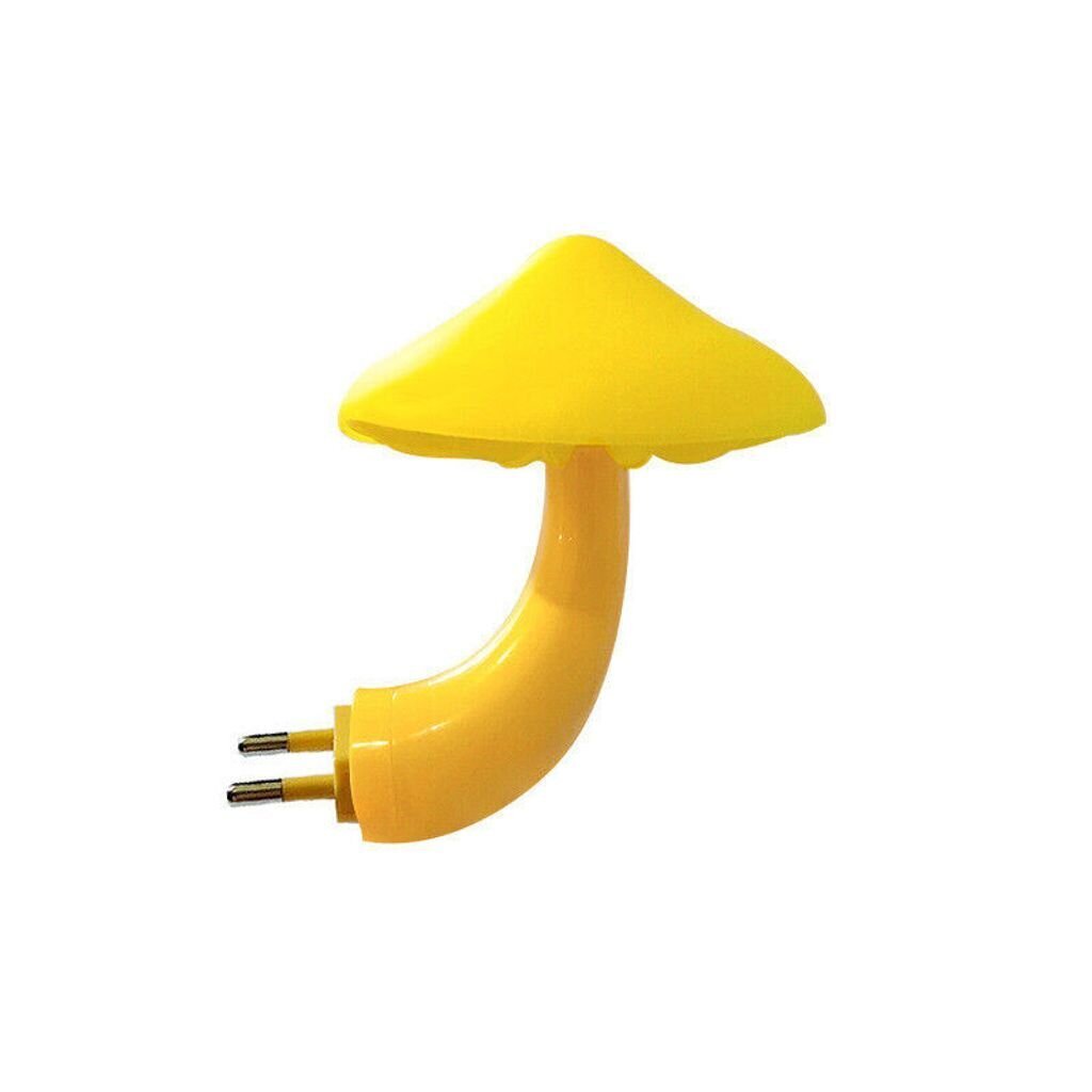 1 osainen Mushroom Night Light LED anturipistoke lasten makuuhuoneen valoon, keltainen hinta ja tiedot | Seinävalaisimet | hobbyhall.fi