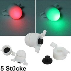 5 Piece LED Bite Alarm Strike Alert Rod Ankerias Night Fishing Electronic Bite hinta ja tiedot | Muut kalastustarvikkeet | hobbyhall.fi