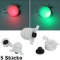 5 Piece LED Bite Alarm Strike Alert Rod Ankerias Night Fishing Electronic Bite hinta ja tiedot | Muut kalastustarvikkeet | hobbyhall.fi