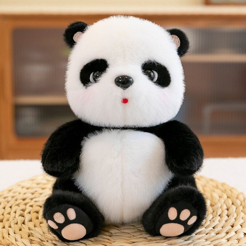 25 cm istuva Panda nukke, Panda pehmolelu, lasten syntymäpäivälahja nukke hinta ja tiedot | Pehmolelut | hobbyhall.fi