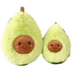 Pehmo Animal Avocado Pehmolelu Tyyny Lelu Ruoka Söpö Lelu Hedelmä Tyyny AVO Cado 25cm, Monivärinen hinta ja tiedot | Pehmolelut | hobbyhall.fi