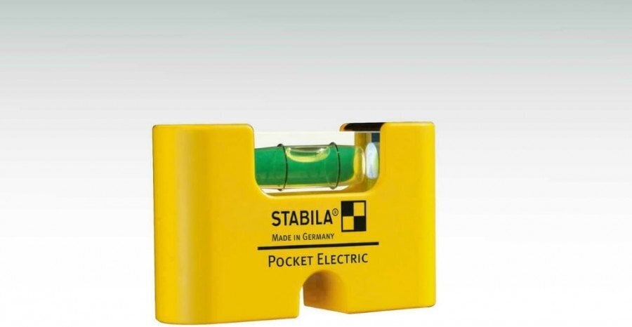 Taskumittari vyöklipsillä Stabila Pocket Electric, 7 cm hinta ja tiedot | Käsityökalut | hobbyhall.fi