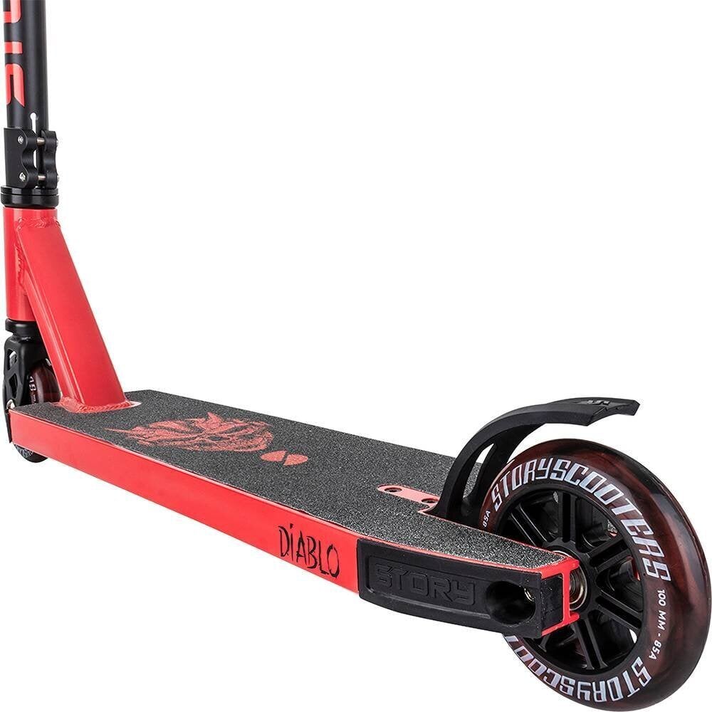 Potkulauta Stunt Scooter Story Diablo 2 Red hinta ja tiedot | Potkulaudat | hobbyhall.fi