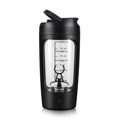 Sähköinen proteiinisekoitin 650 ml automaattinen tehosekoitin, musta hinta ja tiedot | Tehosekoittimet | hobbyhall.fi