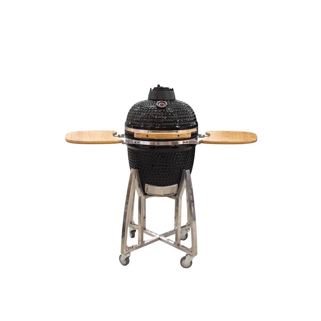 Keraaminen Kamado Nordgarden 18" 45 cm -hiiligrilli, musta hinta ja tiedot | Grillit | hobbyhall.fi