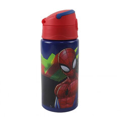 Alumiininen juomapullo Spidermanin kanssa, 500 ml hinta ja tiedot | Juomapullot | hobbyhall.fi