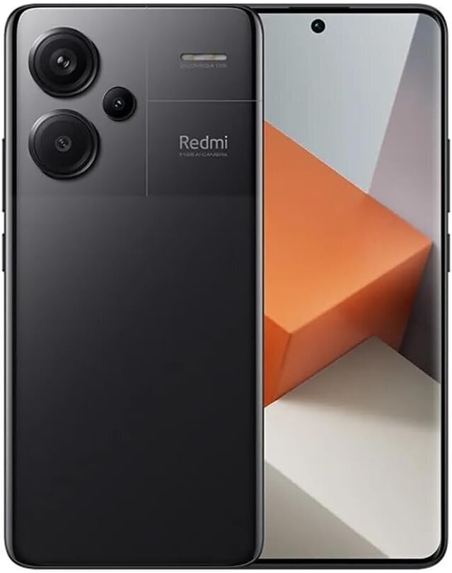 Xiaomi Redmi Note 13 Pro Plus 12|512GB 5G DS Midnight Black hinta ja tiedot | Matkapuhelimet | hobbyhall.fi