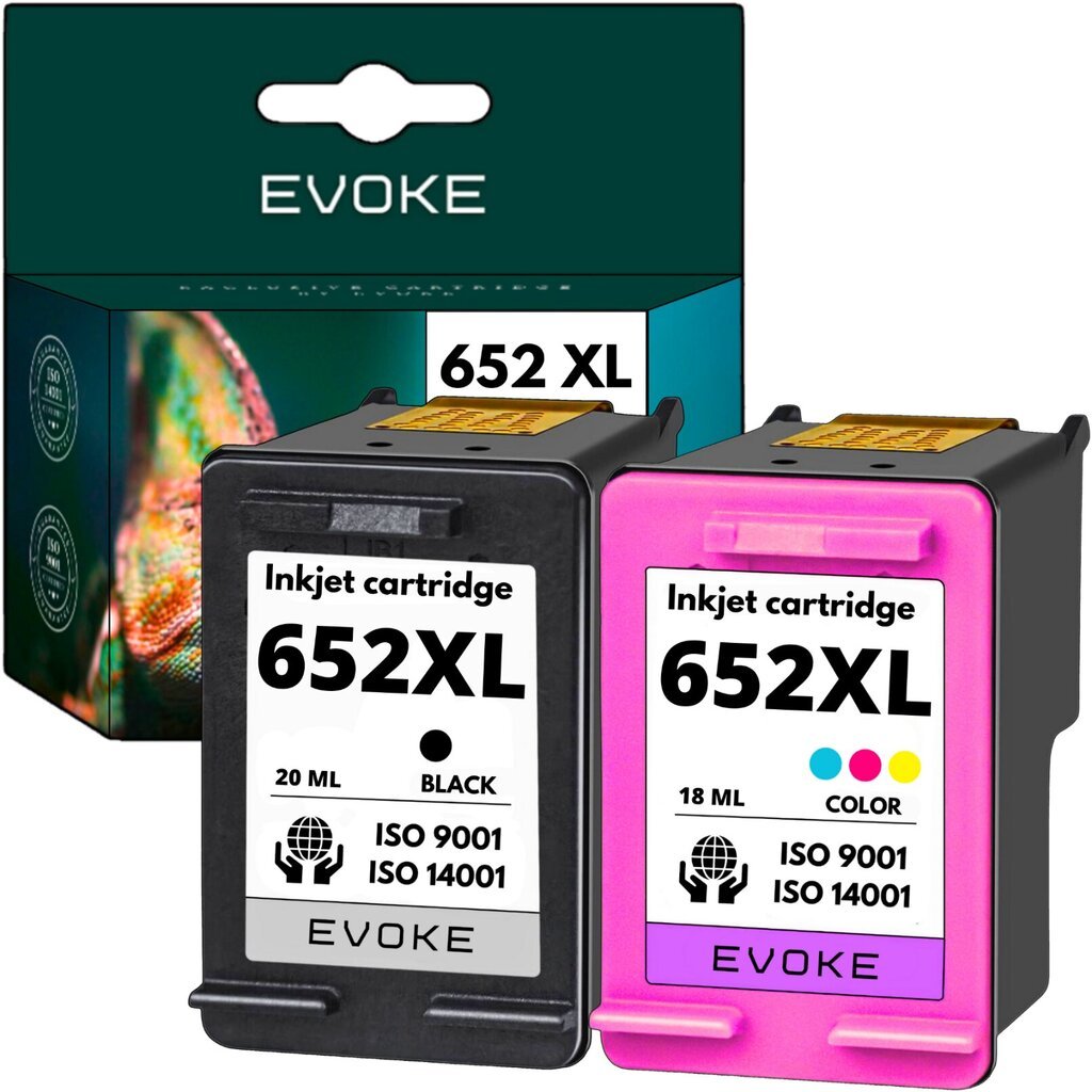 HP 652 Tulostuskasetti musta + XL väri | INK SET | 1200 + 1080 sivua | yhteensopiva DeskJet 1115 2315 2135 3635 3785 3790 3790 3835 4530 4535 kanssa. hinta ja tiedot | Mustekasetit | hobbyhall.fi