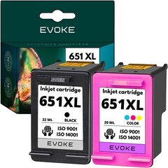 HP 651 musta ja XL-värikasetti | INK SET | 3300 + 1000 sivua | yhteensopiva OfficeJet 202c 250 252 Deskjet Ink Advantage 5575 5645 kanssa. hinta ja tiedot | Mustekasetit | hobbyhall.fi