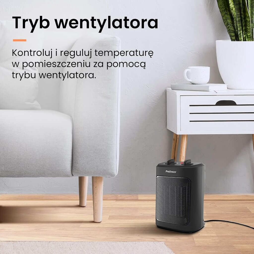 ProBreeze kannettava sähkölämmitin hinta ja tiedot | Lämmittimet | hobbyhall.fi