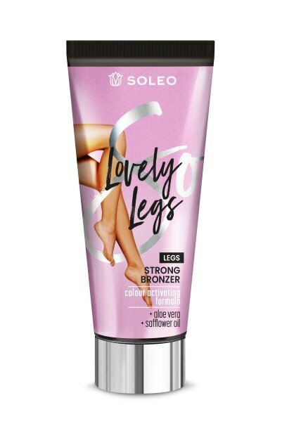 Bronzing solarium ruskettava jalkavoide "Lovely Legs", 135 ml hinta ja tiedot | Rusketusvoiteet | hobbyhall.fi