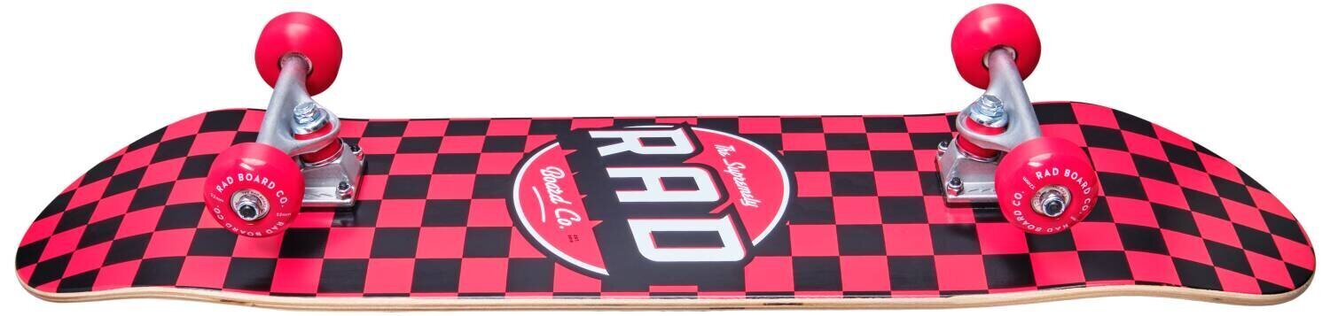 RAD Checkers Complete Skateboard, punainen hinta ja tiedot | Skeittilaudat | hobbyhall.fi