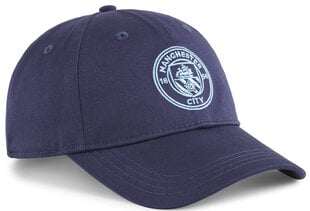 Puma Hattu Mcfc Ess Cap Blue 025611 03 025611 03 hinta ja tiedot | Miesten hatut, huivit ja käsineet | hobbyhall.fi