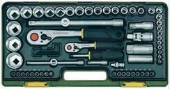 Hylsyavainsarja Proxxon 1/4 + 1/2, 65 kpl. hinta ja tiedot | Käsityökalut | hobbyhall.fi