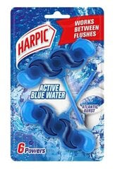 Harpic WC-raikastin Active Blue Water, 2x35 g hinta ja tiedot | Puhdistusaineet | hobbyhall.fi