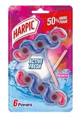 Harpic WC-raikastin Active Fresh, 2x35 g hinta ja tiedot | Puhdistusaineet | hobbyhall.fi