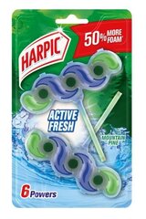 Harpic WC-raikastin Active Fresh, 2x35 g hinta ja tiedot | Puhdistusaineet | hobbyhall.fi