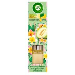 Air Wick Essential Oils tuoksuvat tikut Mehevä meloni ja eksoottinen plumeria, 40 ml hinta ja tiedot | Huonetuoksut | hobbyhall.fi