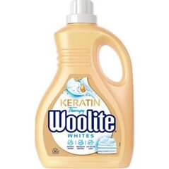 Woolite nestemäinen pesuaine Keratin Whites, 1,8 l hinta ja tiedot | Pyykinpesuaineet | hobbyhall.fi