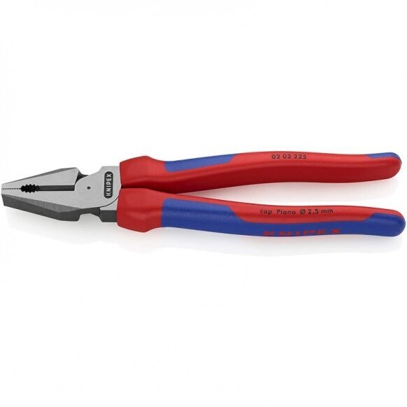 Yhdistetyt raskaat pihdit Knipex 0202225, 225 mm hinta ja tiedot | Käsityökalut | hobbyhall.fi