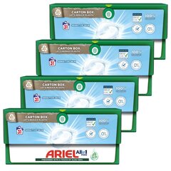 ARIEL All-in-1 PODS Sensitive Washing kapselit, 124 kpl hinta ja tiedot | Pyykinpesuaineet | hobbyhall.fi