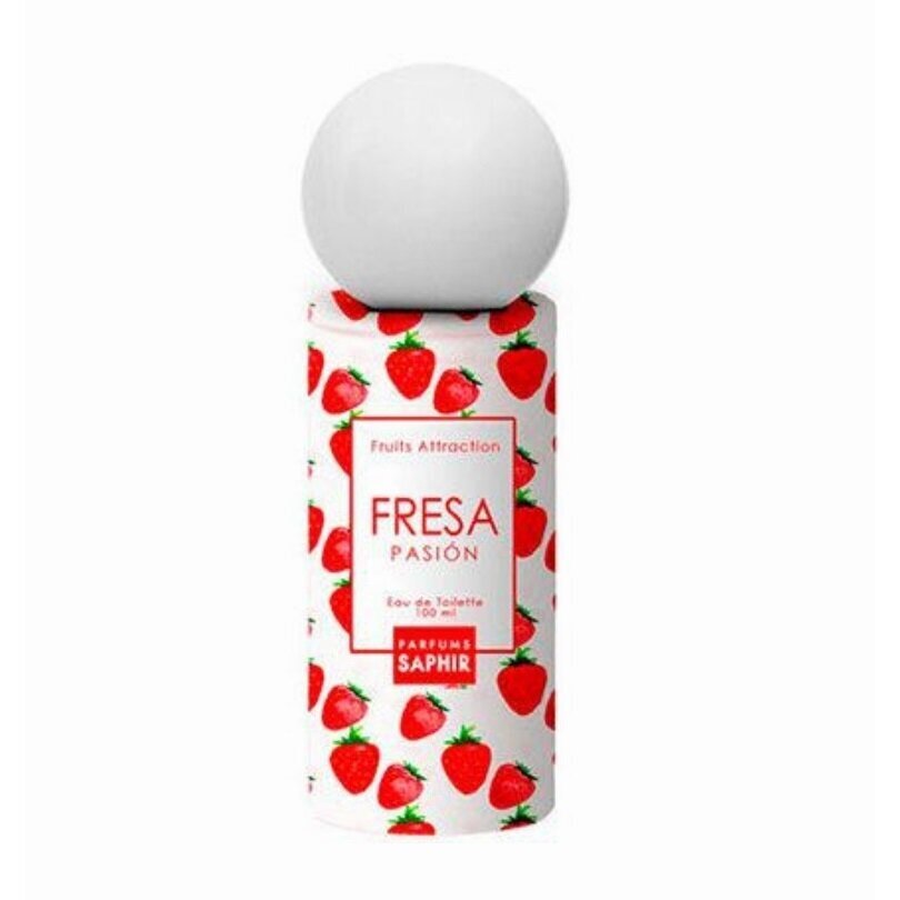 Saphir Fruits Attraction Fresa Pasión EDT naisille, 100 ml hinta ja tiedot | Naisten hajuvedet | hobbyhall.fi