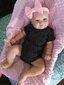 Reborn Baby Doll Maddie Smile Girl 3D Skin hinta ja tiedot | Tyttöjen lelut | hobbyhall.fi