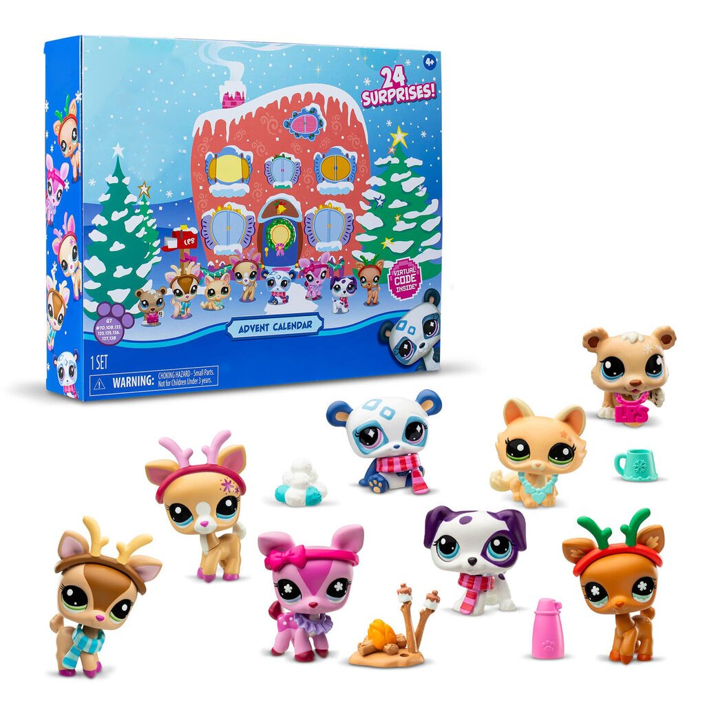 Littlest Pet Shop joulukalenteri 2024 hinta ja tiedot | Tyttöjen lelut | hobbyhall.fi