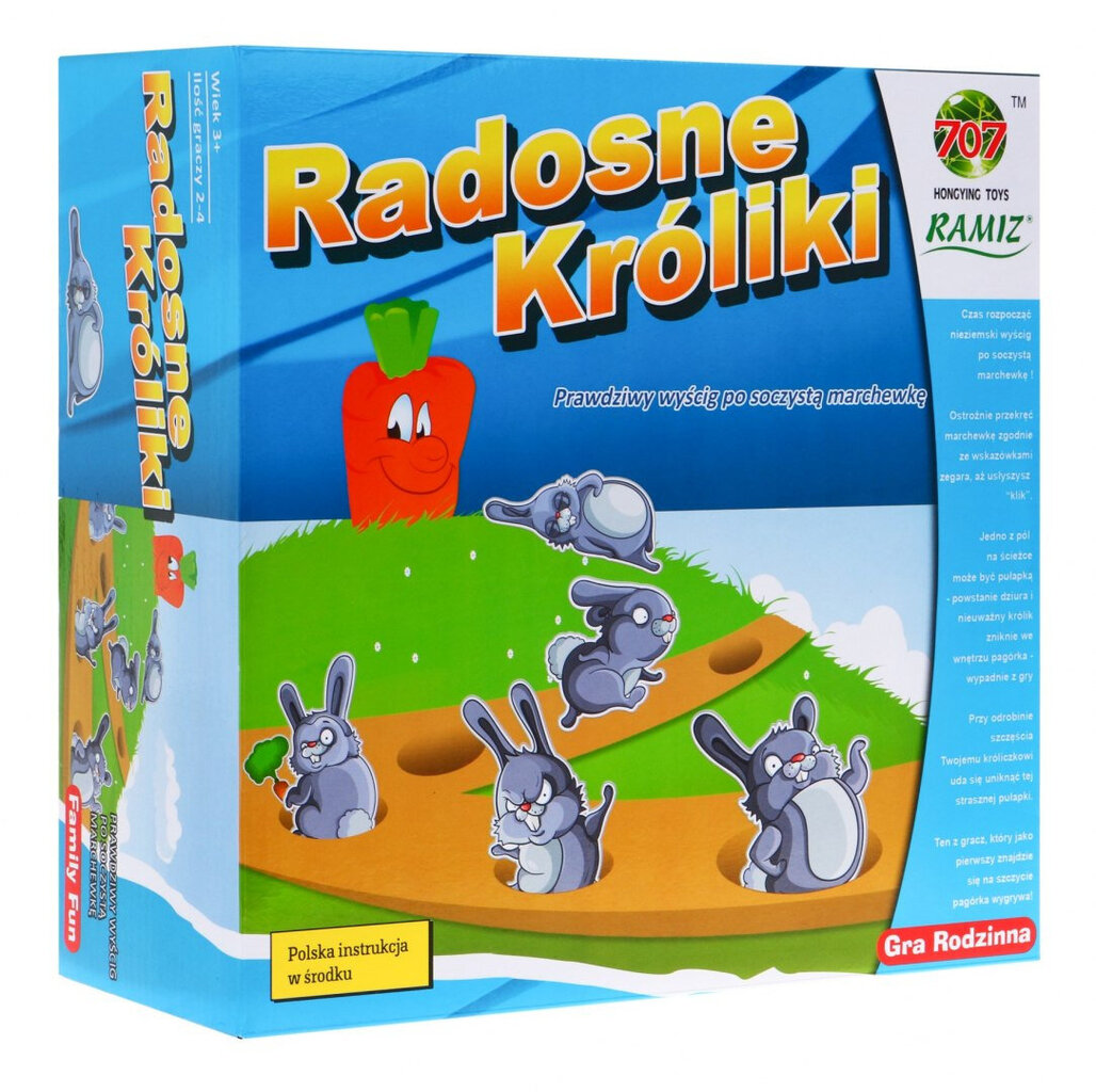 Happy Rabbits -porkkanapeli hinta ja tiedot | Lautapelit ja älypelit | hobbyhall.fi