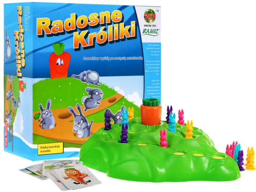 Happy Rabbits -porkkanapeli hinta ja tiedot | Lautapelit ja älypelit | hobbyhall.fi