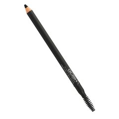GOSH Eyebrow Pencil -kulmakynä, 1.2 g, Soft Black hinta ja tiedot | Kulmavärit ja kulmakynät | hobbyhall.fi