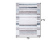 Viskoosmatto Montana Luxury, 70 x 140 cm hinta ja tiedot | Isot matot | hobbyhall.fi