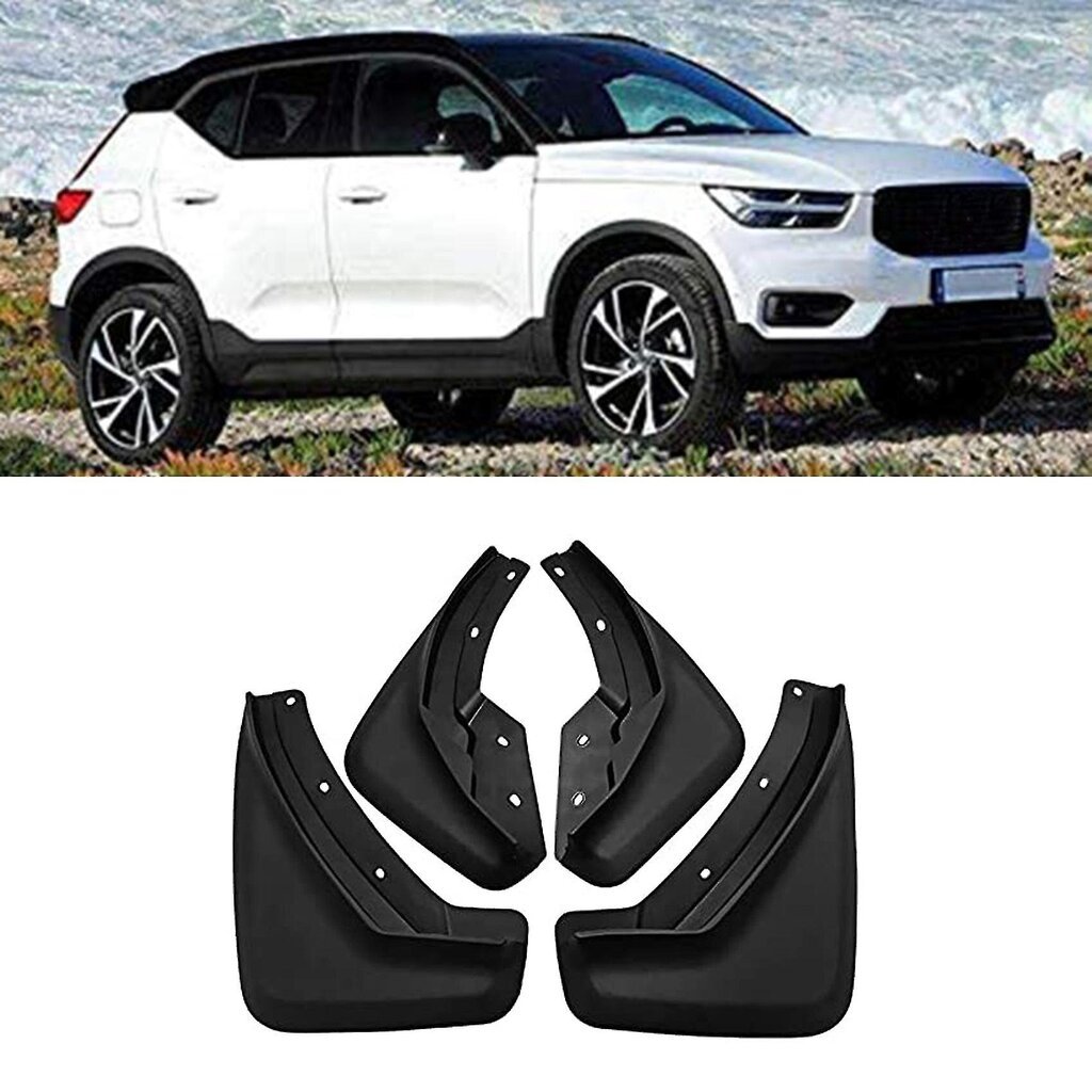 Volvo Xc40 2018 2019 2020 2021 lokasuojat ja taakse hinta ja tiedot | Lisätarvikkeet autoiluun | hobbyhall.fi