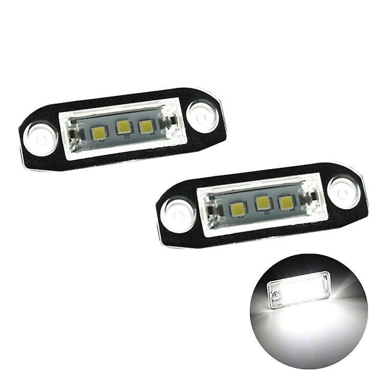 Sopii Volvo VOLVO LED rekisterikilven valolle S40S60S80 XC70 XC60, kaksi osaa hinta ja tiedot | LED-valonauhat | hobbyhall.fi