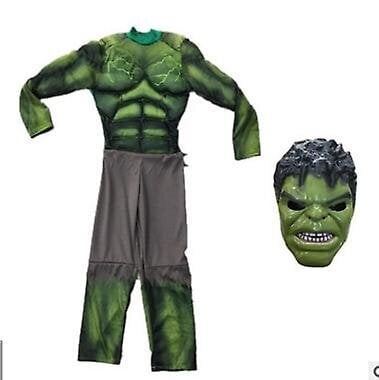 Hulk-asut lapsille/tyylipuvut/halloween-karnevaalijuhlat Cosplay-poikien lasten vaatteet ja koristeet tarvikkeita KOKO:m hinta ja tiedot | Naamiaisasut | hobbyhall.fi