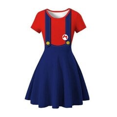 Mario Costume Lyhythihainen, A- Word kääntyvä luistinhame, Tyttö Halloween Cosplay -juhlamekko hinta ja tiedot | Hameet | hobbyhall.fi