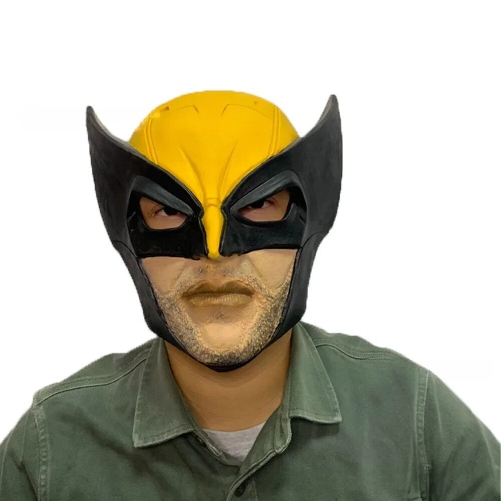 Wolverine Mask, Halloween Cosplay -asu, Latex Superhero Mask hinta ja tiedot | Naamiaisasut | hobbyhall.fi